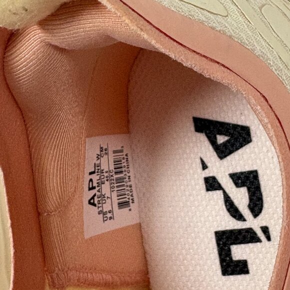 $180-NEW-APL-1022XC-Women-Streamline W-Peach color Sneakers.Sz-9.5.China - Picture 11 of 12